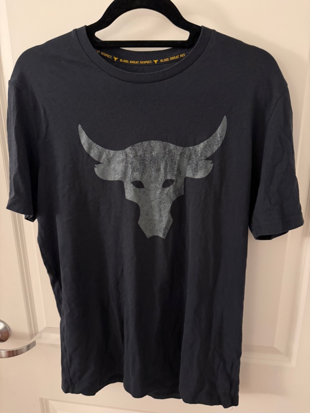 Under Armour Black Tee Project Rock